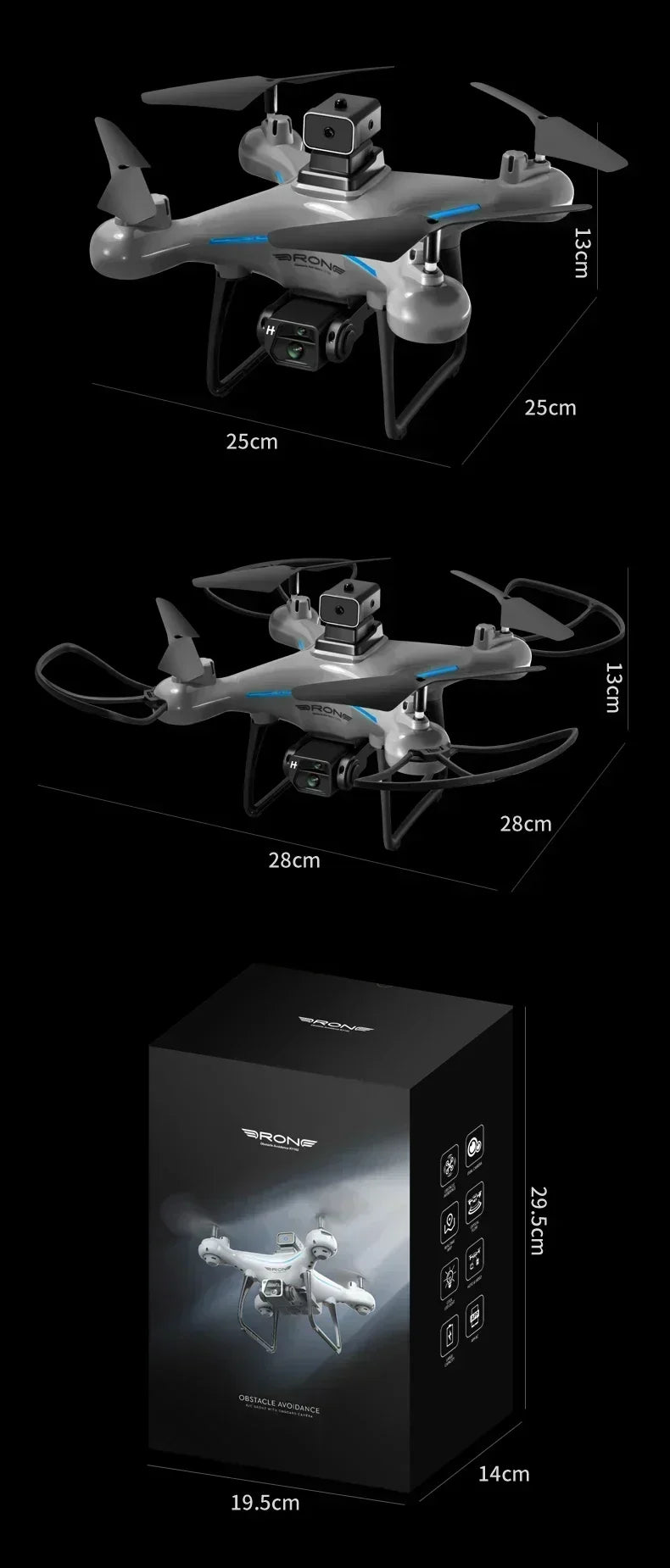 Xiaomi KY102 Drone 8K HD Dual-Camera Professional