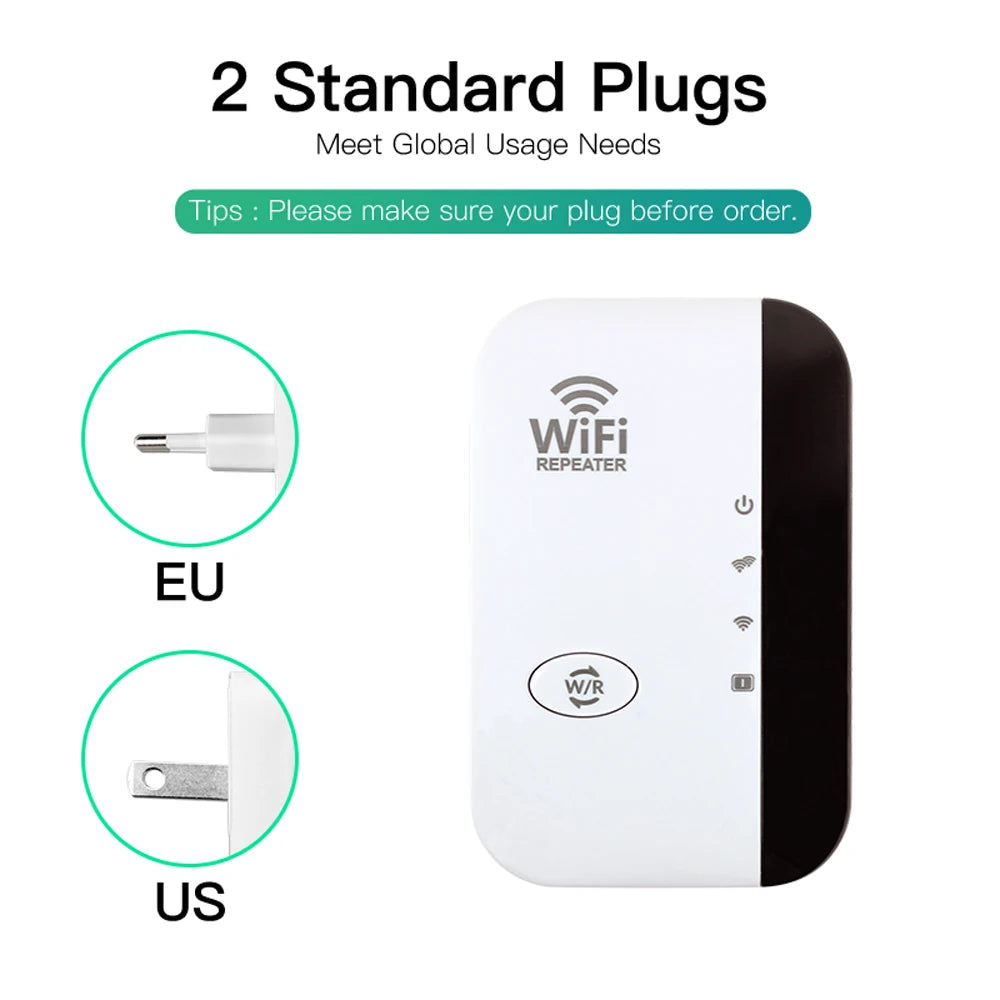 300Mbps WiFi Booster – FENVI Wireless Repeater & Signal Amplifier