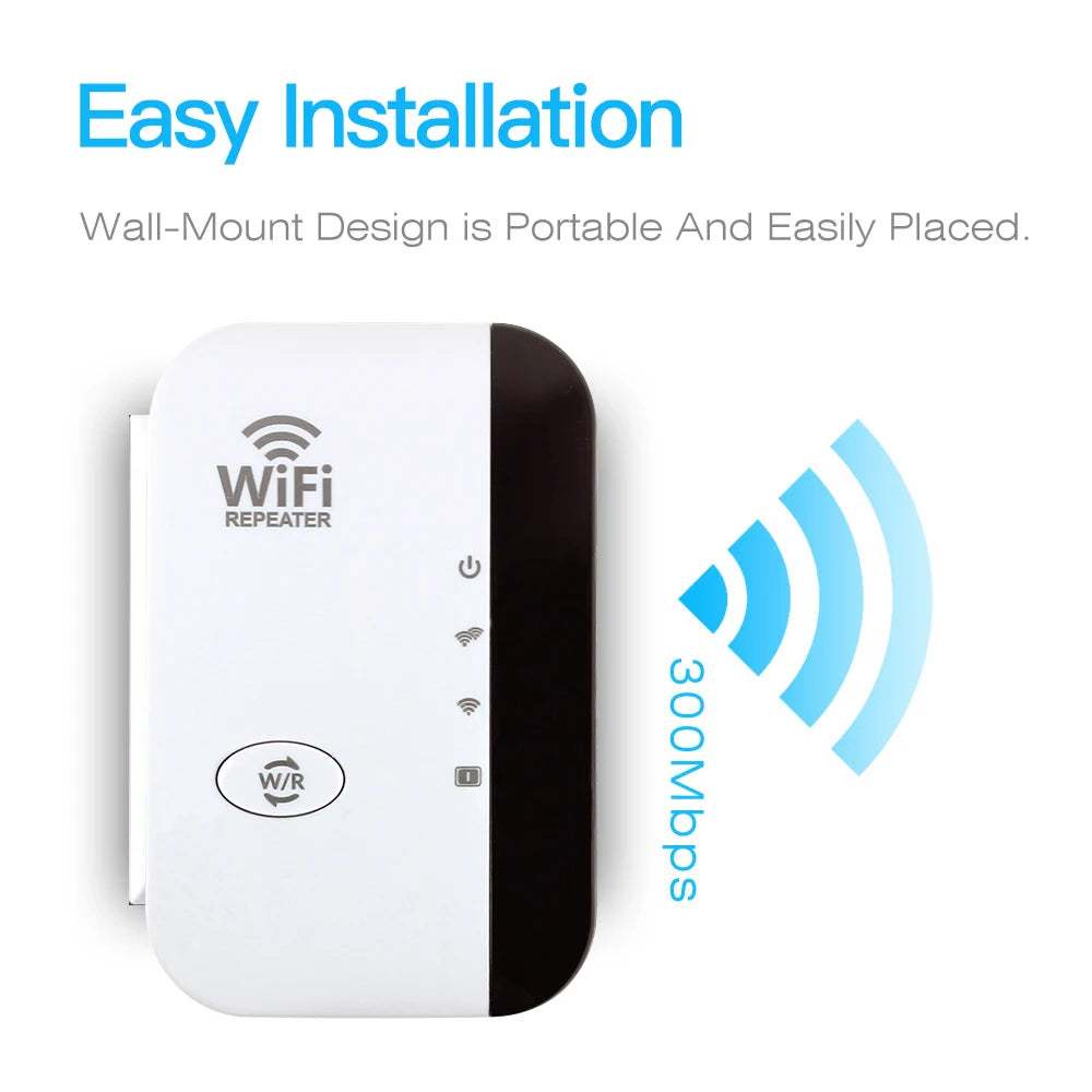 300Mbps WiFi Booster – FENVI Wireless Repeater & Signal Amplifier