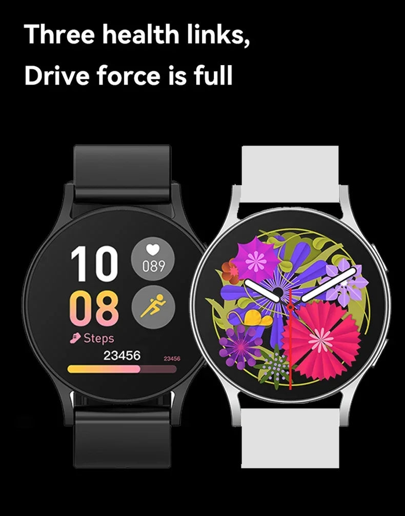 2025 Smartwatch – 1.28" Screen, Bluetooth Call, Heart Rate & Health Monitor