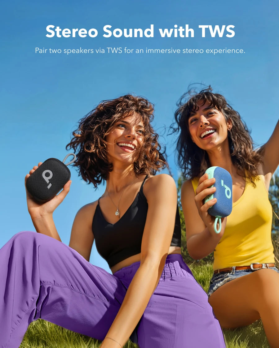 Select 4 Go Bluetooth Speaker – IP67 Waterproof, 20H Battery, Floatable & Portable