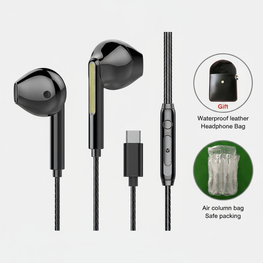 In-Ear Headphones with Microphone
