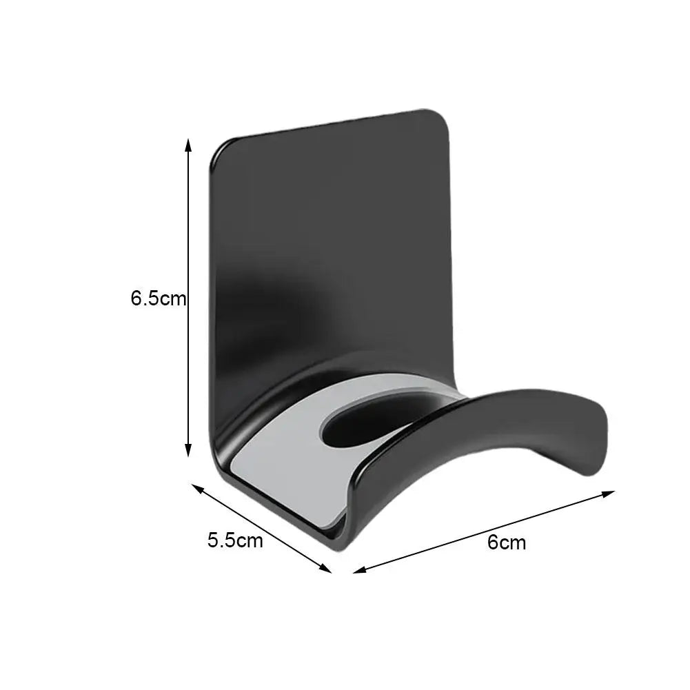Suporte Adesivo de Fone de Ouvido – Montagem em Parede ou Mesa, Compatível com Qualquer Headset