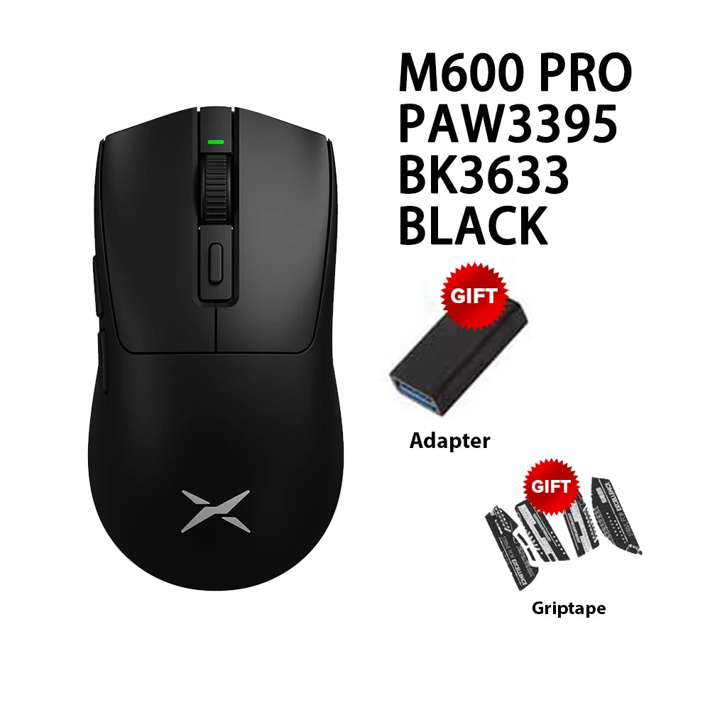 Mouse Gamer Leve Delux M600 Wireless Dual Mode 26000DPI