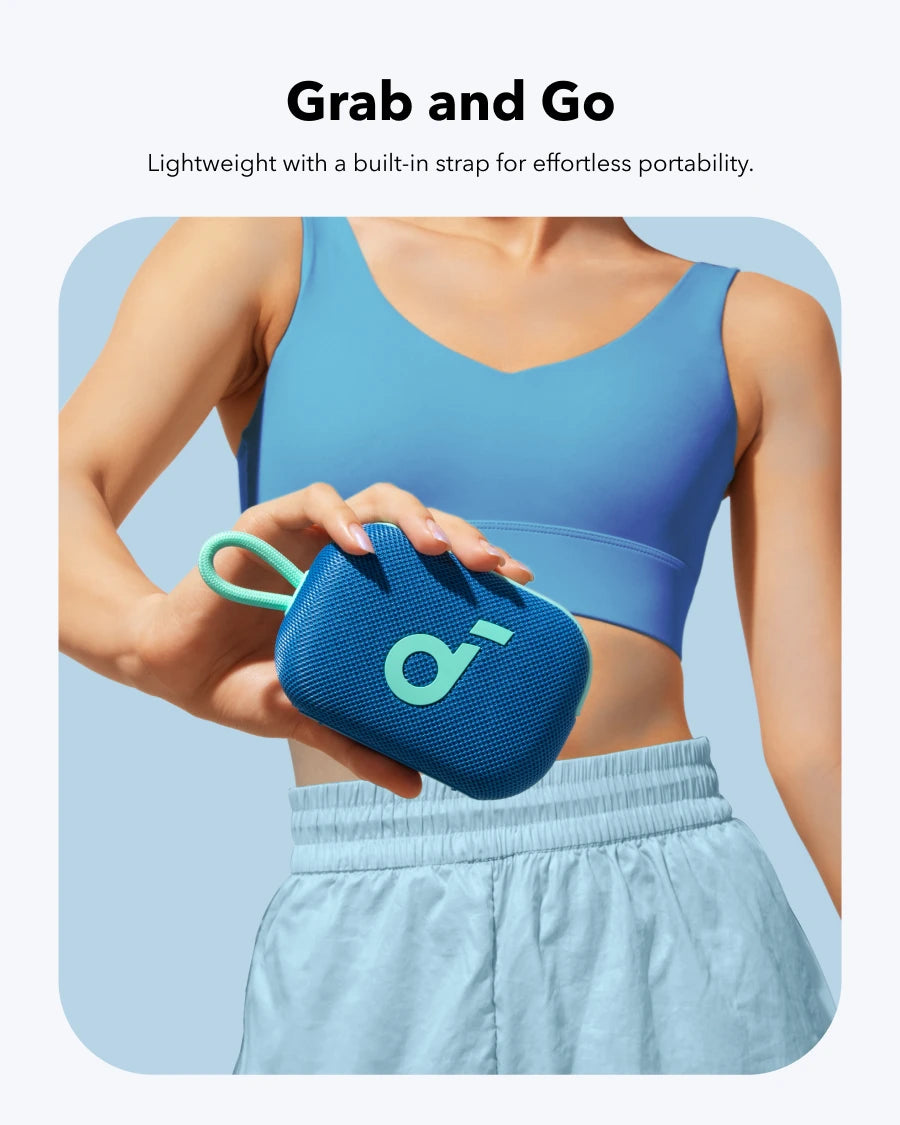 Select 4 Go Bluetooth Speaker – IP67 Waterproof, 20H Battery, Floatable & Portable