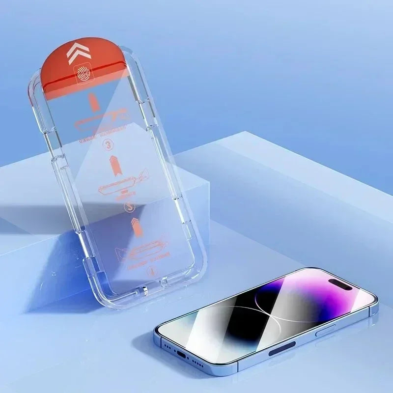 Oleophobic screen protector for iPhone