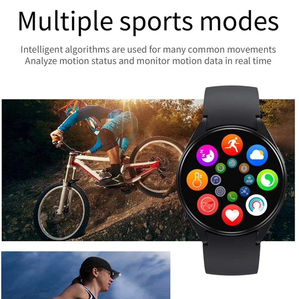 2025 Smartwatch – 1.28" Screen, Bluetooth Call, Heart Rate & Health Monitor