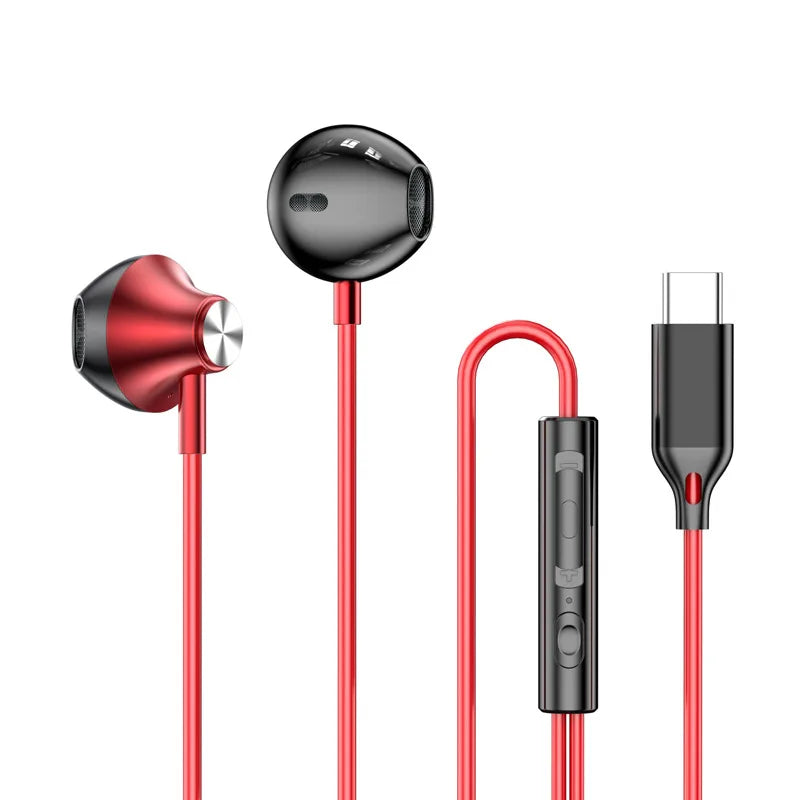 Samsung Wired Earphones – HiFi, Type-C/3.5mm, Mic, In-Ear with Wire Control