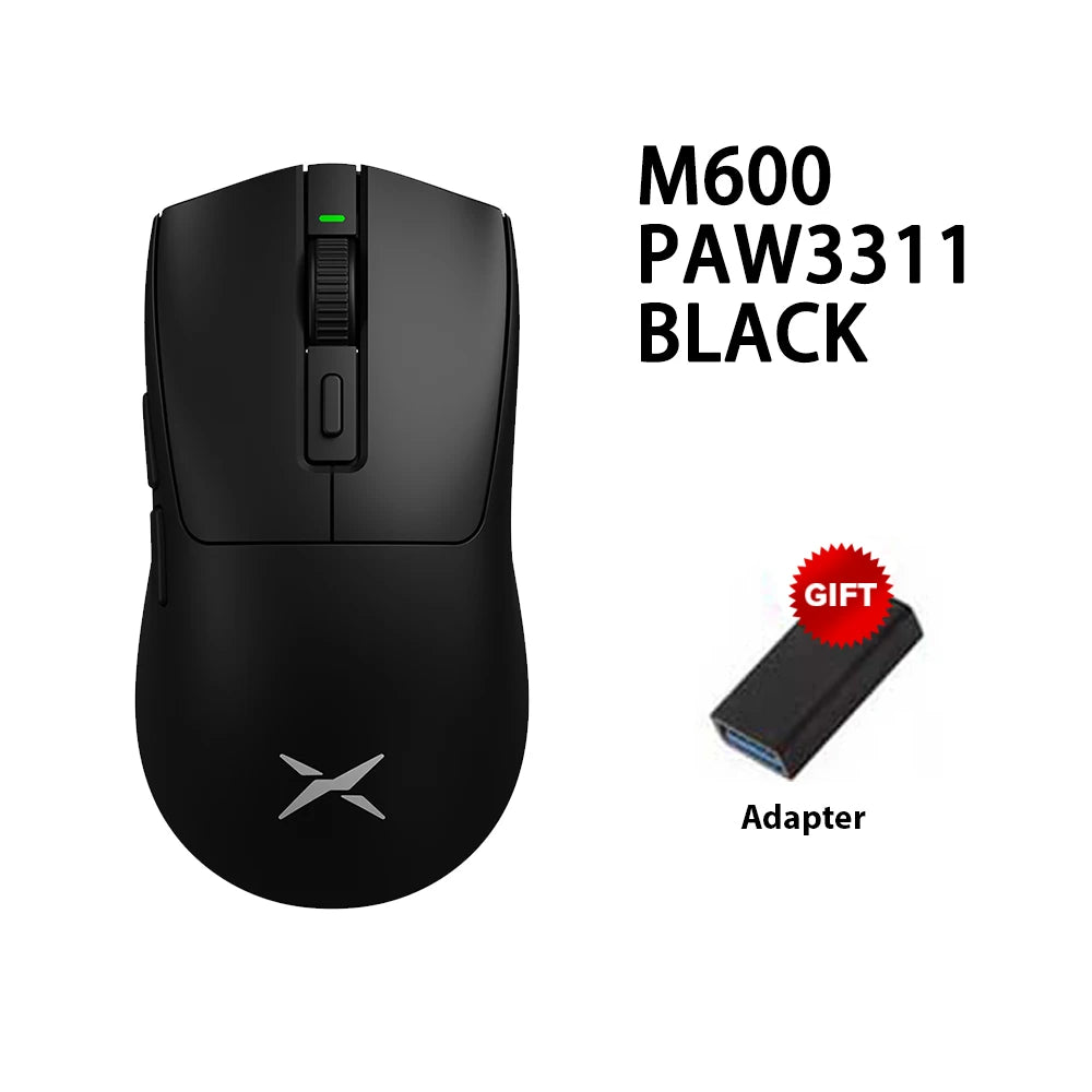 Mouse Gamer Leve Delux M600 Wireless Dual Mode 26000DPI