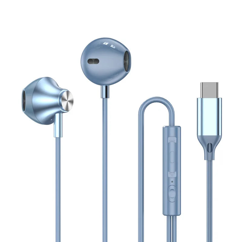 Samsung Wired Earphones – HiFi, Type-C/3.5mm, Mic, In-Ear with Wire Control