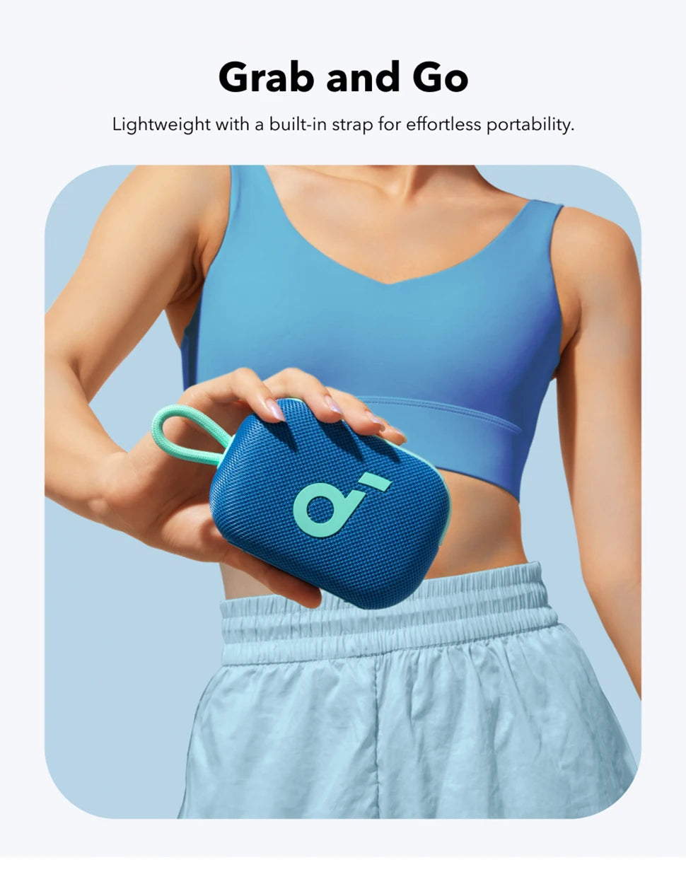 Select 4 Go Bluetooth Speaker – IP67 Waterproof, 20H Battery, Floatable & Portable