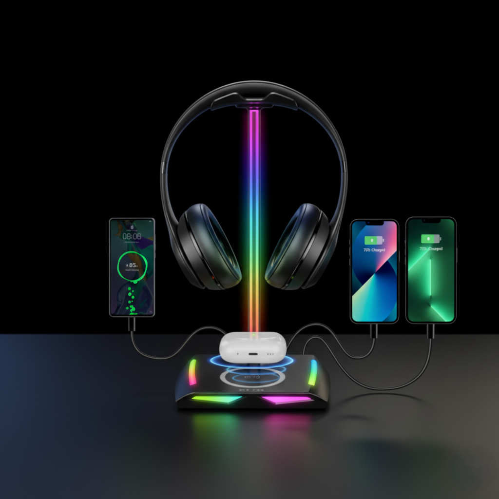 Gaming Headset with RGB Support