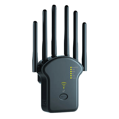 1200Mbps WiFi Extender – High Gain 2.4G/5G Router Signal Booster