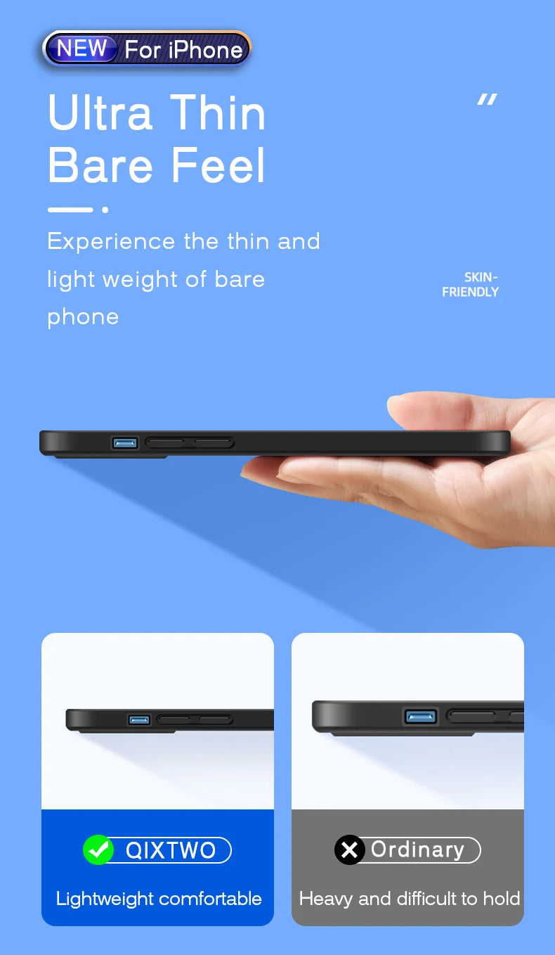 Case For IPhone - Silicone Solid Color