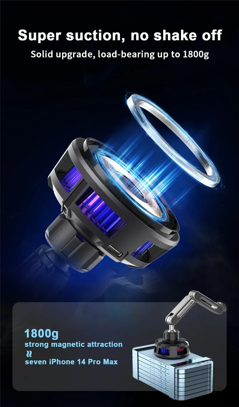 30W Fast Charging Magnetic Car Charger