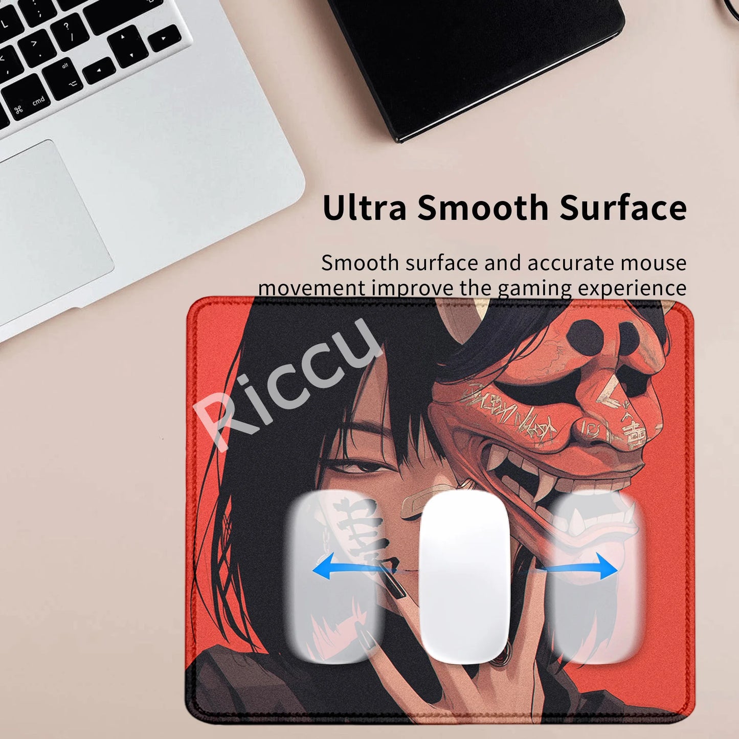 Mouse Pad Mask Girl