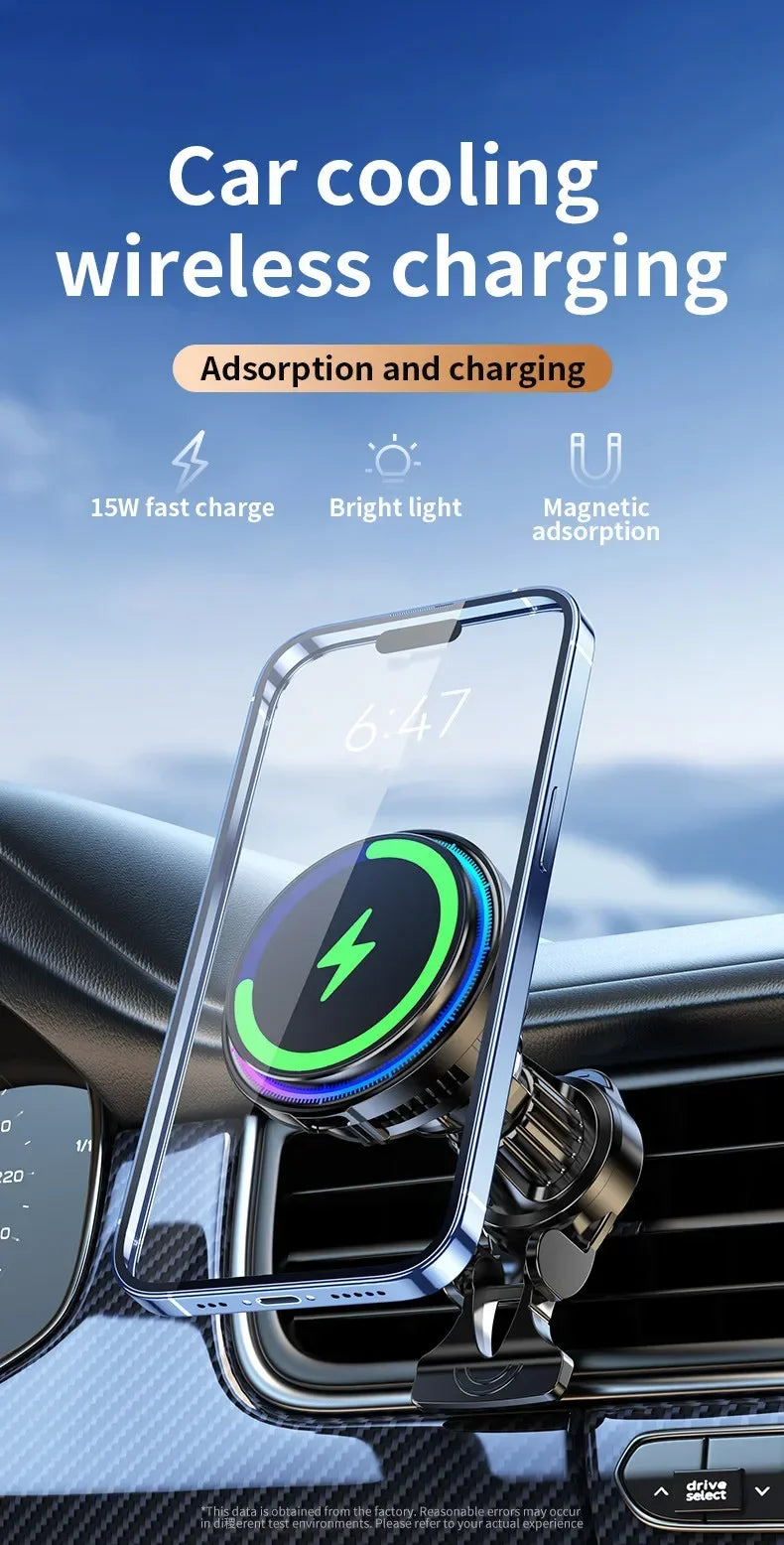 30W Fast Charging Magnetic Car Charger