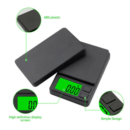 Mini Pocket Scale 0.1g Precision – For Food, Jewelry, Travel