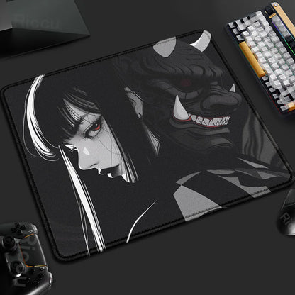 Mouse Pad Mask Girl