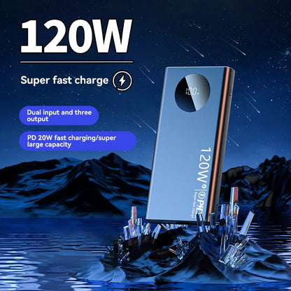 Power Bank 500000mAh 120W