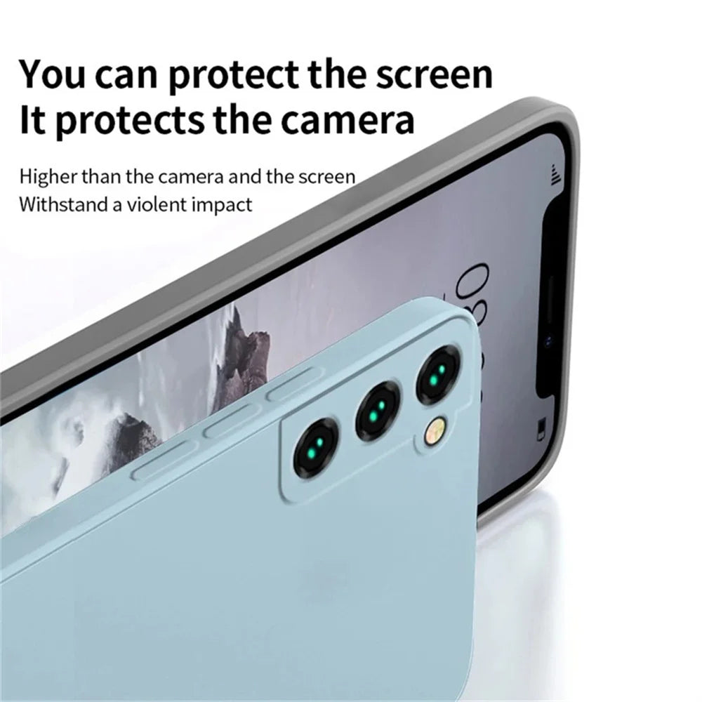 Case for Samsung- Luxury Liquid Silicone