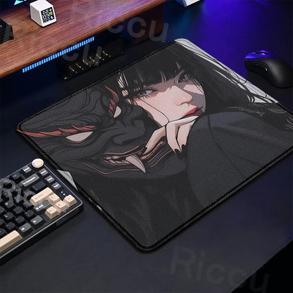 Oni Mask Mouse Pad
