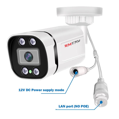 4K POE security camera