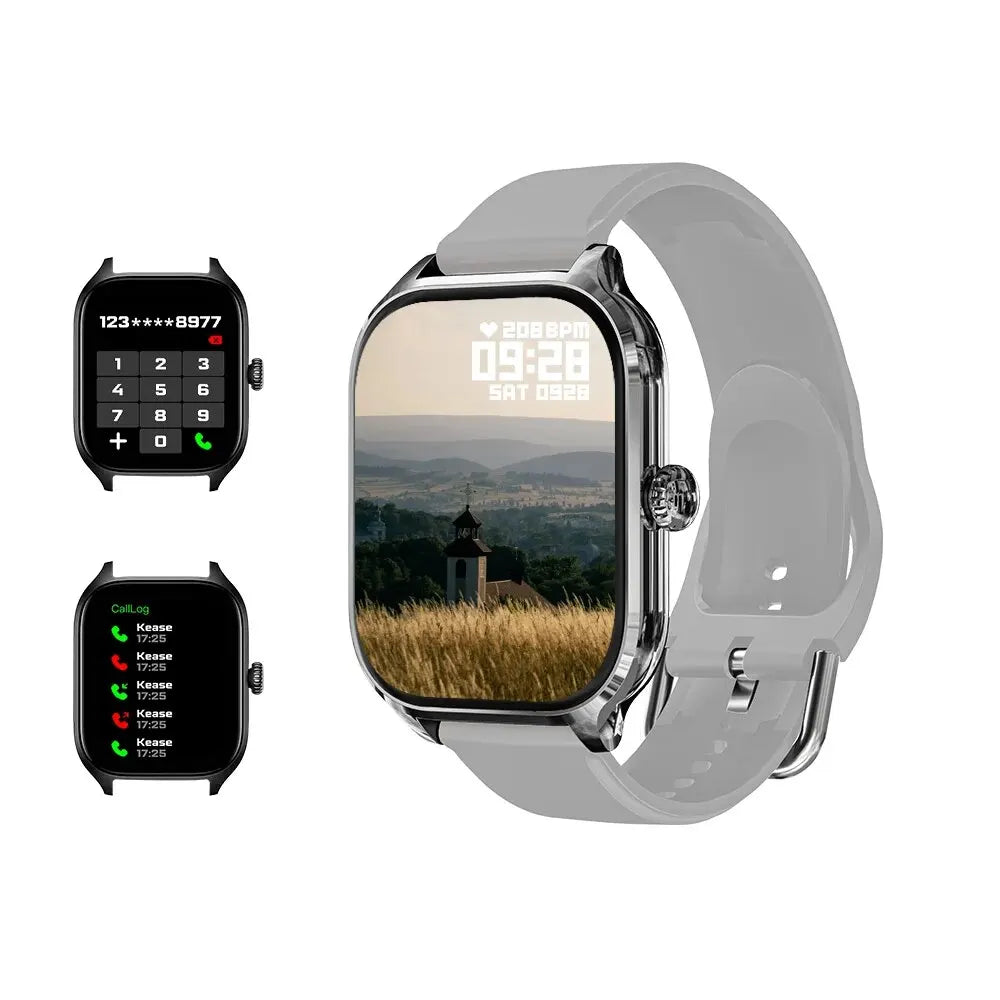 LAXASFIT H9/H6 – Smartwatch with Call, Health Monitor, Calorie Tracking