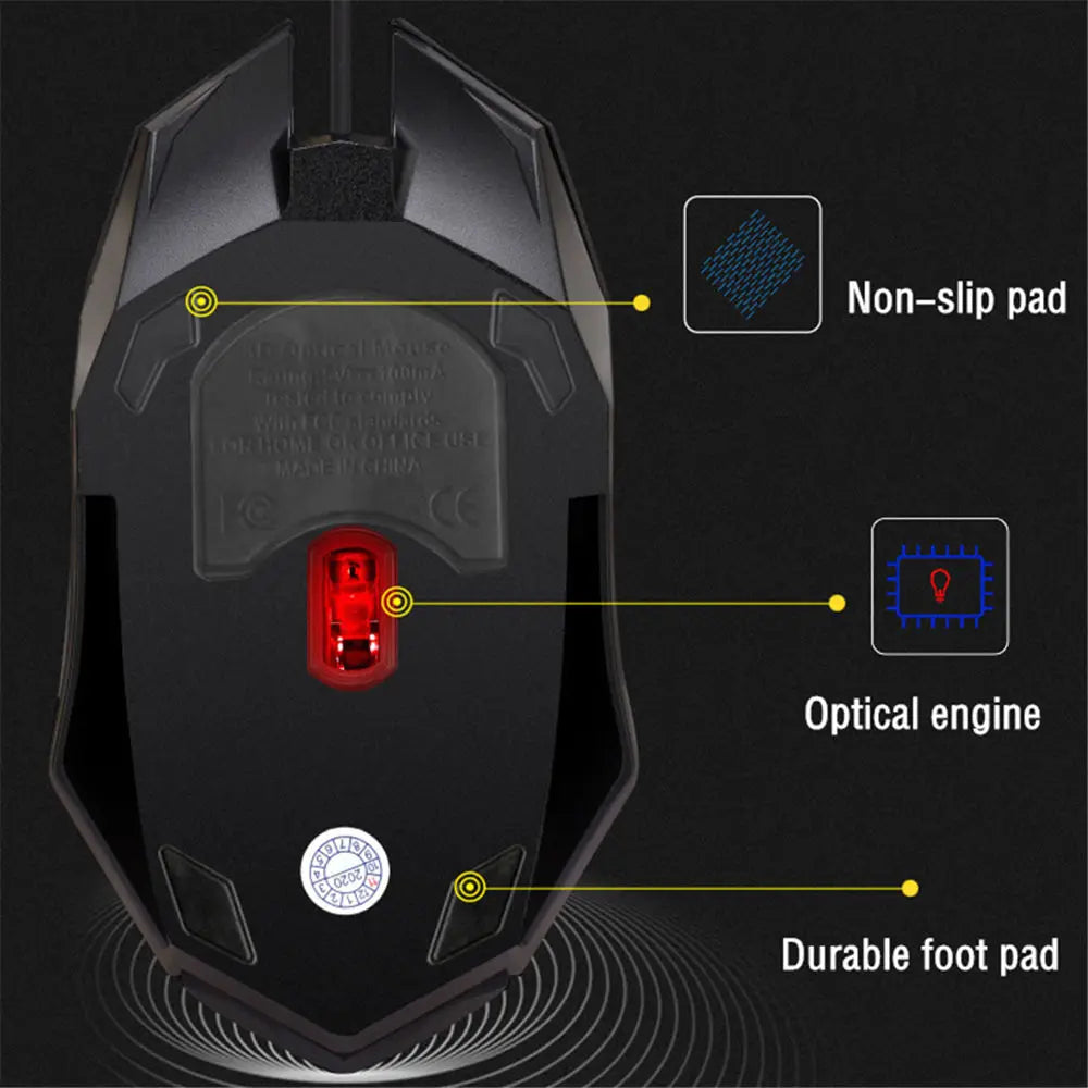 Ergonomic RGB Gaming Mouse