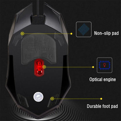 Ergonomic RGB Gaming Mouse