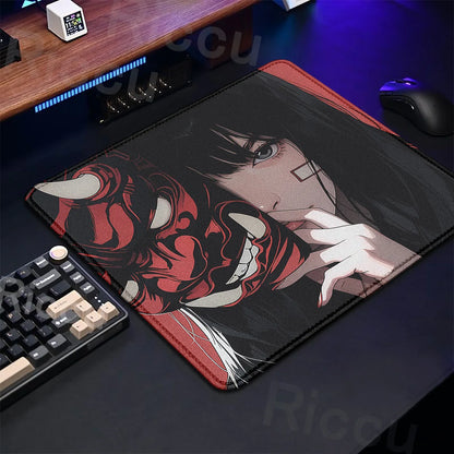 Oni Mask Mouse Pad