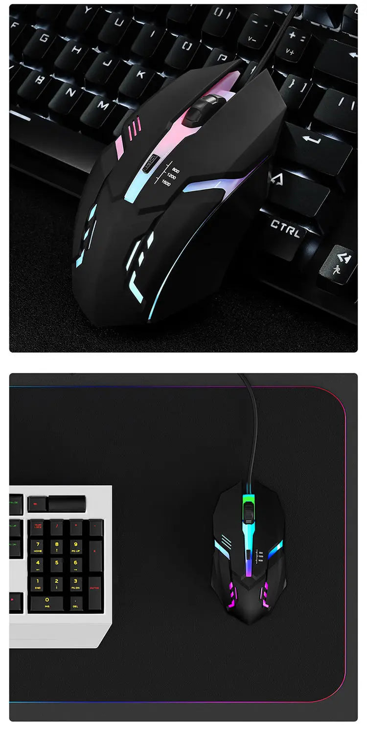 Ergonomic RGB Gaming Mouse