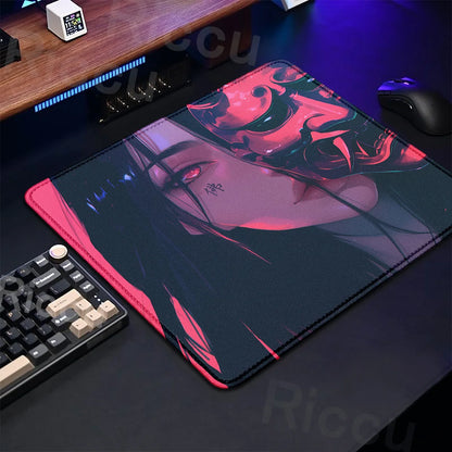 Oni Mask Mouse Pad