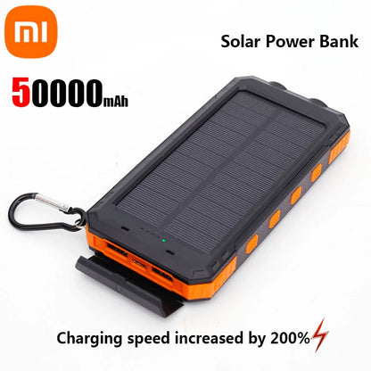 Xiaomi Solar Power Bank 200000mAh – Fast Charging for iPhone &amp; Android Devices