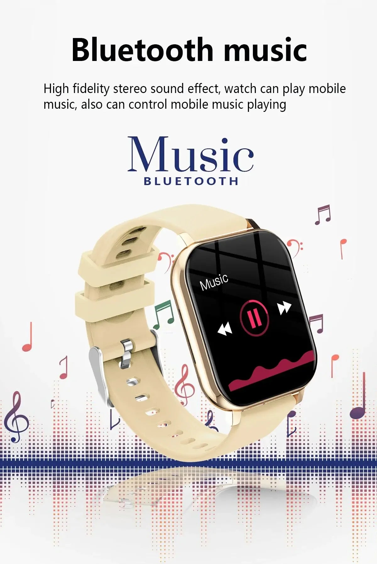 Xiaomi Smart Watch 2025 – Call Feature, Sport Modes, iPhone/Android Compatible