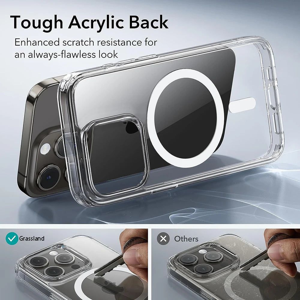 iPhone Case - Transparent Case with Magsafe