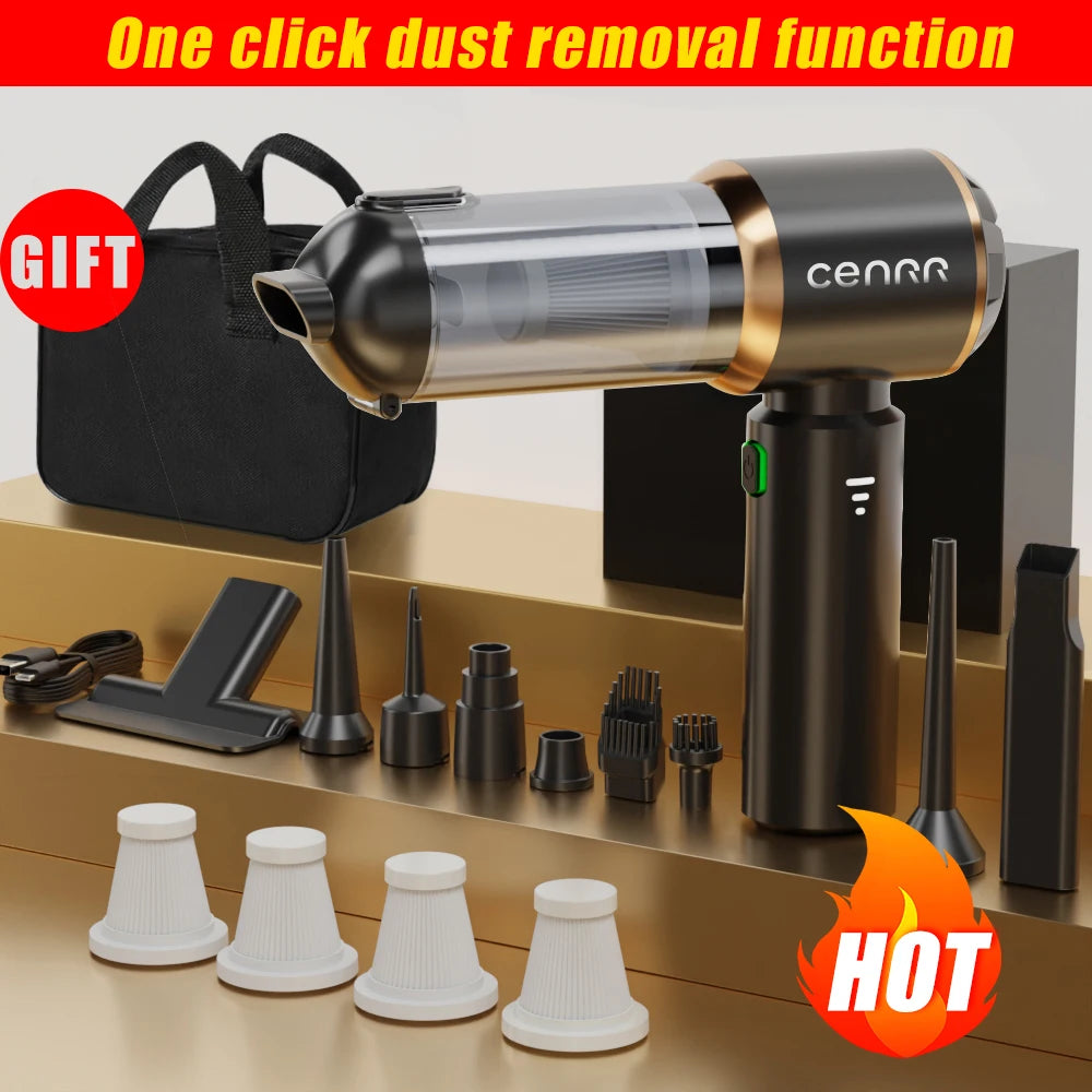 3-in-1 Portable Car Vacuum Cleaner