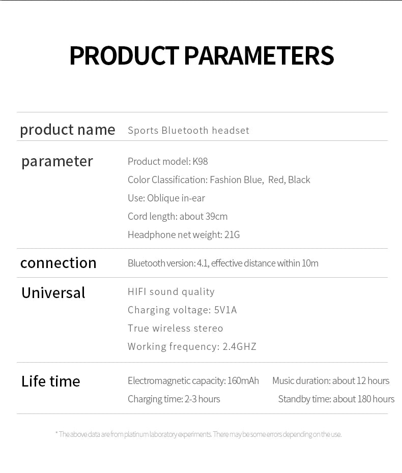 Neckband Wireless Headphones