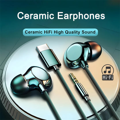 Wired Ceramic Earbuds