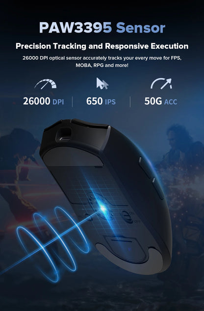 Lightweight gaming mouse