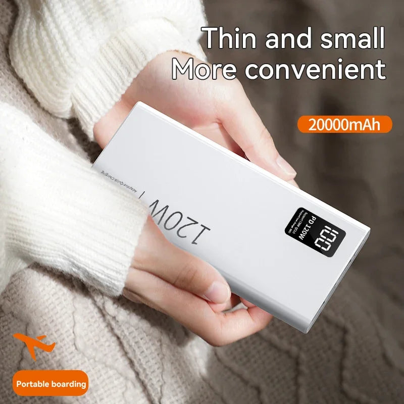 80000mAh Power Bank 120W