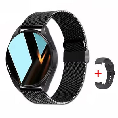 Smartwatch – 1.28" Screen, Bluetooth Call, Heart Rate &amp; Health Monitor