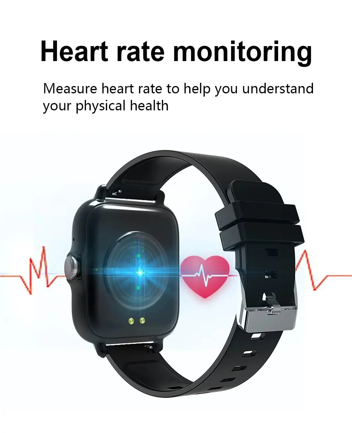 Xiaomi Smart Watch 2025 – Call Feature, Sport Modes, iPhone/Android Compatible