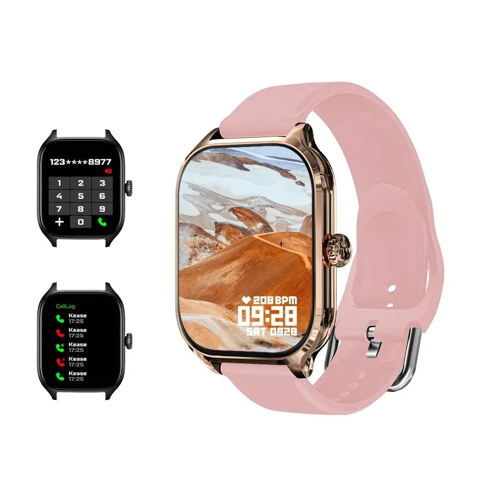 LAXASFIT H9/H6 – Smartwatch with Call, Health Monitor, Calorie Tracking