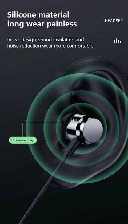 Wired gaming headset