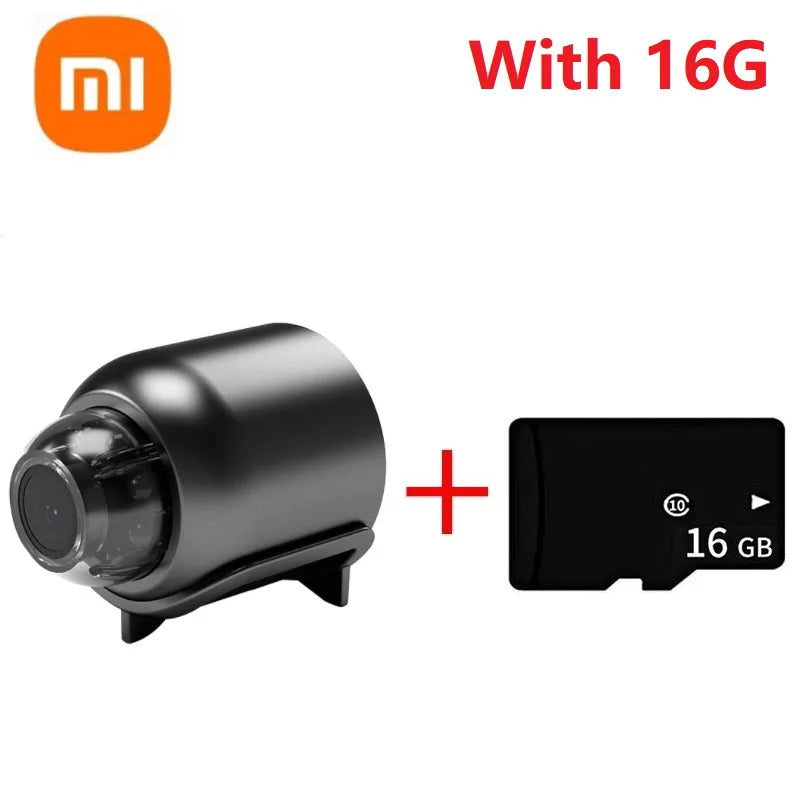 Xiaomi X5 1080P HD Camera – WiFi, Night Vision, Motion Detection, Audio &amp; Video Recorder