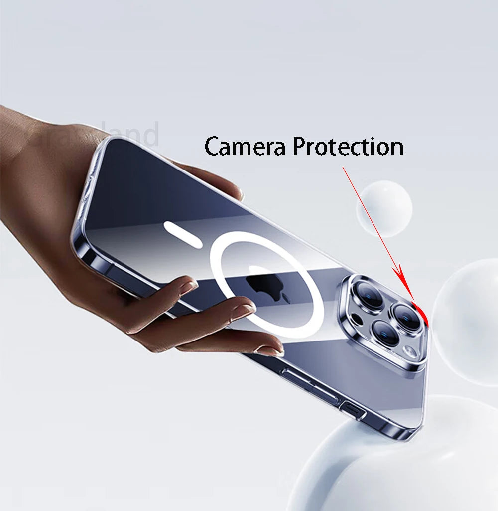 iPhone Case - Transparent Case with Magsafe