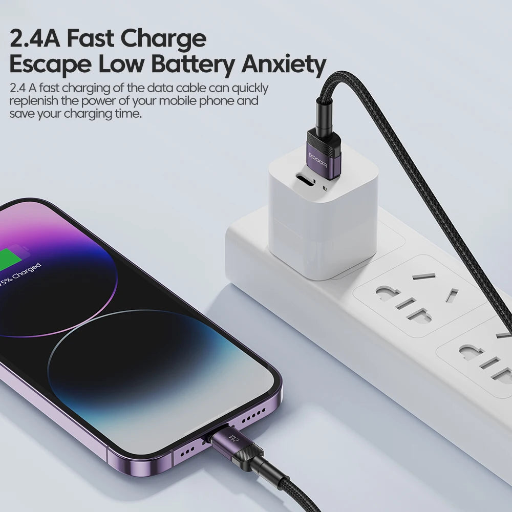 USB Fast Charging for Lighting Cable