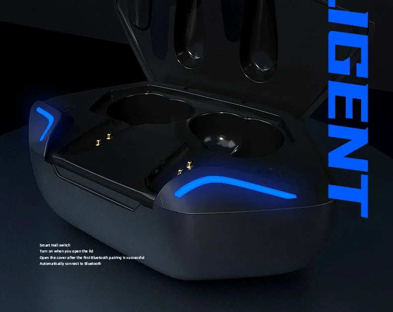 TWS Bluetooth Earphones – Wireless Gaming Earbuds with Mic &amp; Bass