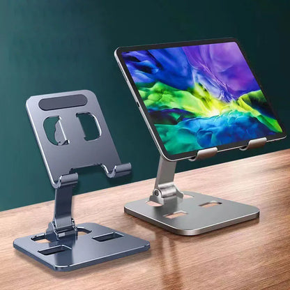Universal Foldable Aluminum Phone &amp; Tablet Desk Stand
